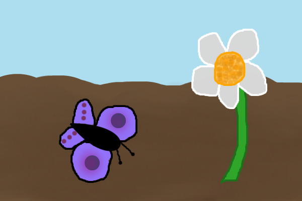 Butterfly and Flower V.2
