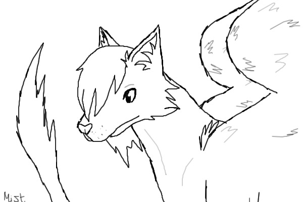 A Weaffin for you to color. ^^