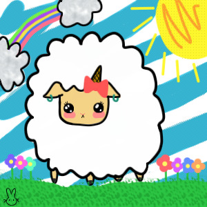 Fluffy Sheep Icon