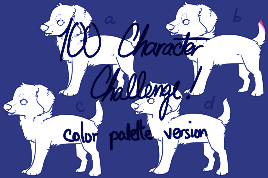 100 Character Challenge [palette edition]