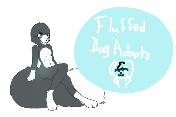 Fluffed Dog Adopts! (Lines Made By SwiftKill_)