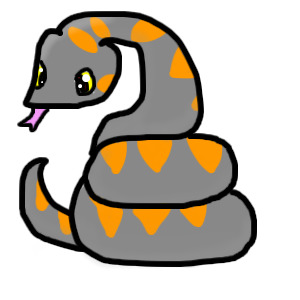 Pastel the snake
