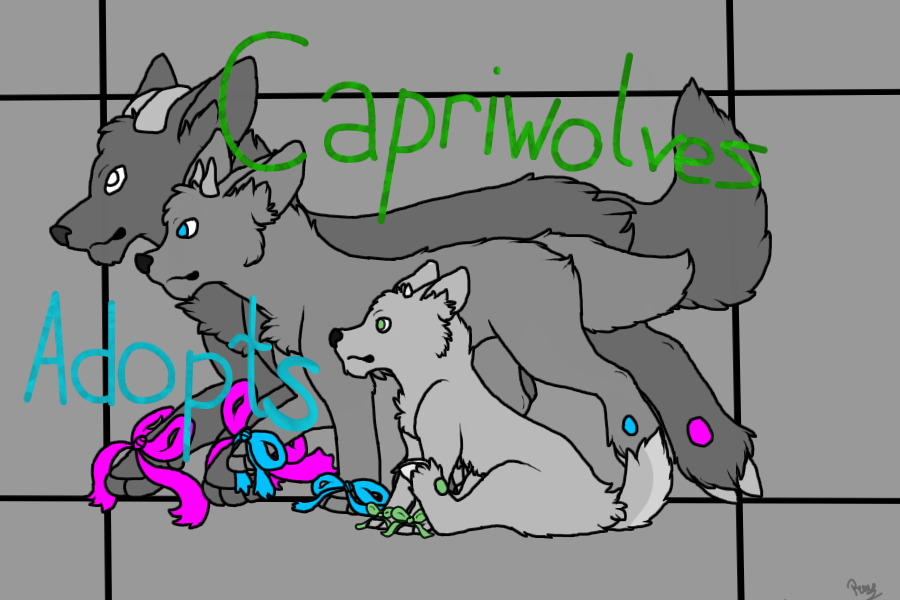 Capriwolves Adopts! *Open & artist comp up!*