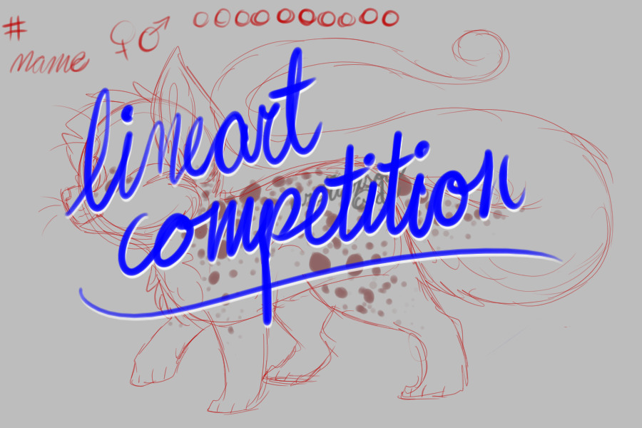 Aokoni Lineart Competition [Closes August 25th]