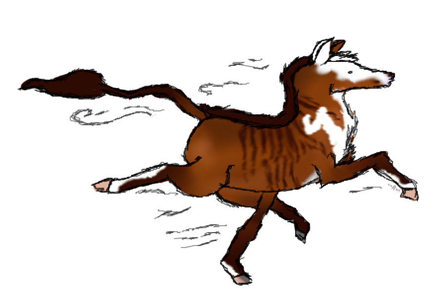 Caroline is a magical pony