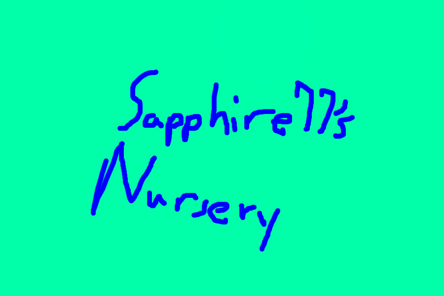 sapphire77 nursery