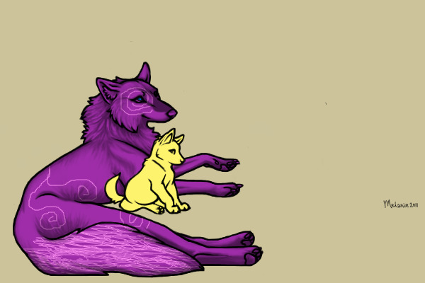 Blush and Her Pup