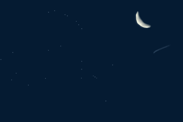 Orion and Luna (sort of)