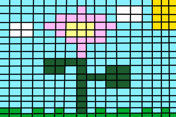 Random Color-By-Grid/Squares/Number Thingy