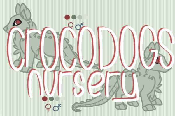 NO POSTING- CrocoDog Nursery