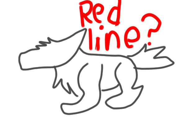 Red line please?