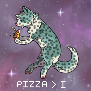Edited pizza wolf