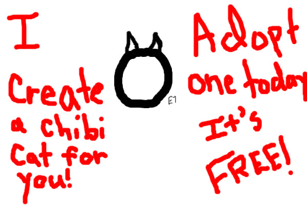 I Create A Chibi Cat for you!