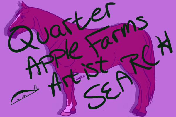 Quarter Apple Farms Artist Search Competition