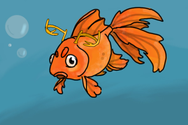 Antlered Goldfish