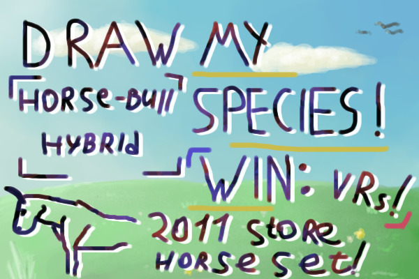 Draw My Species WINNERS POSTED!