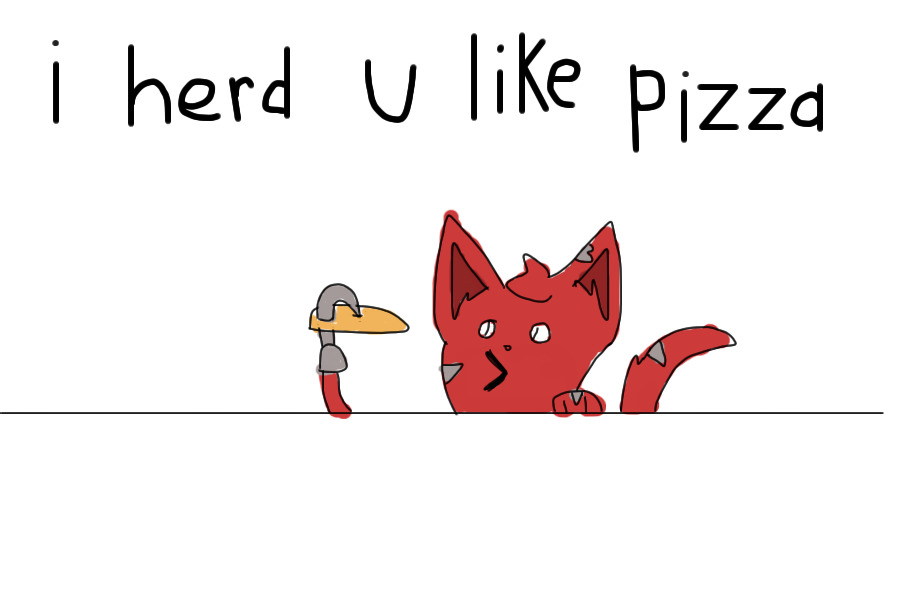all foxy ever wanted was to give you some pizza