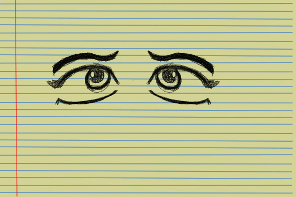 Pencil and paper