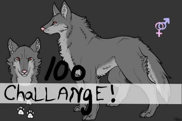 100 themed Wolves Challange