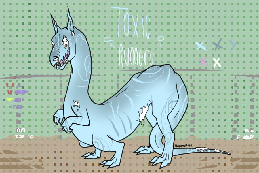 Toxic runner #4 cloudy days