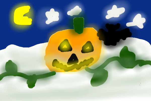 The Glowing pumpkin