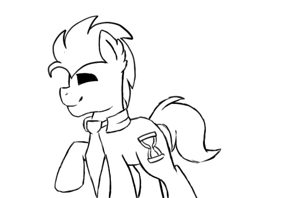 Lineart of Whooves