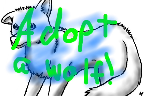 Adopt a wolf!