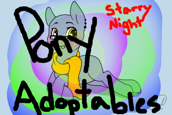 Starry Night's Pony Adopts