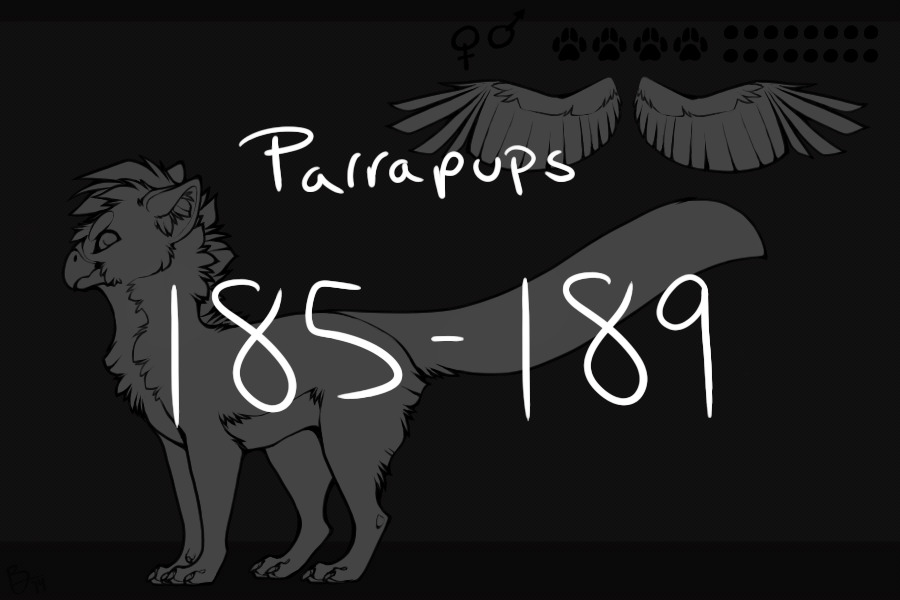Parrapups 185 - 189 [ENDED]