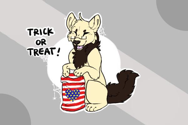 Americat as a dog :>