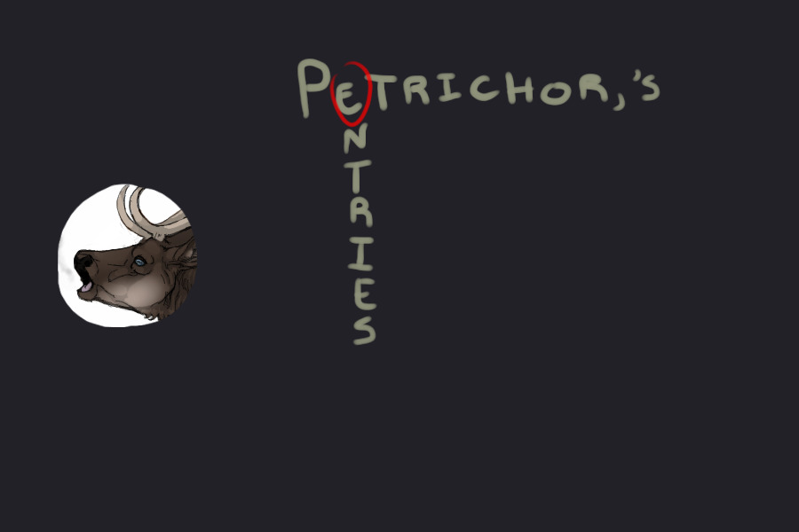 petrichor,'s entries