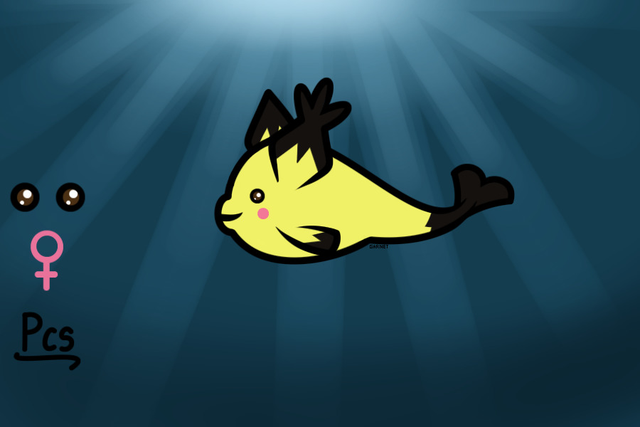 Narball #9 - Notch-Eared Pichu - Not up for adoption!