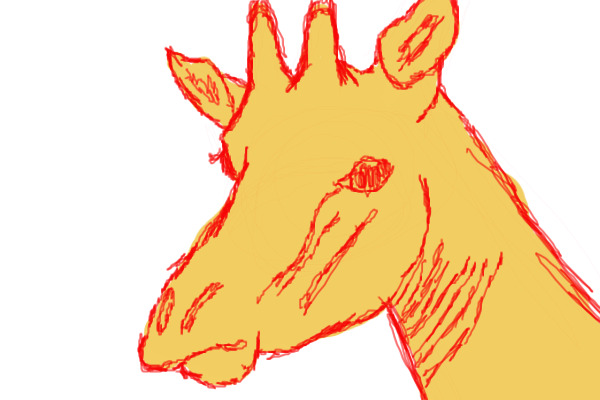 Sketchy Giraffe
