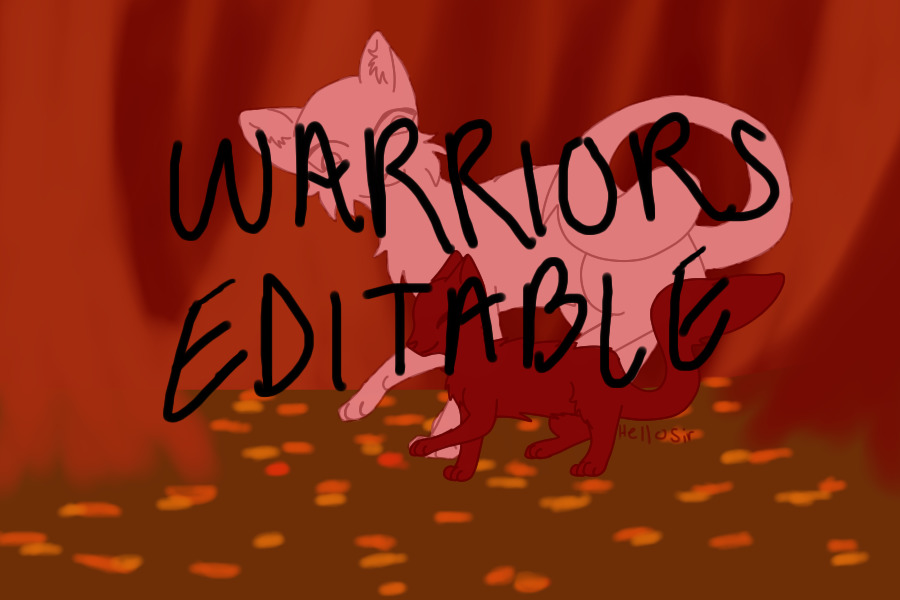 Warriors Editable - Mentor and Apprentice