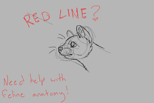 redline- feline headshot :3