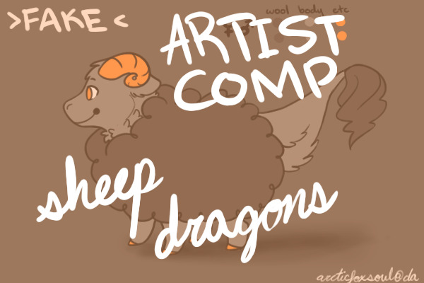 Sheep Dragons Artist Competition