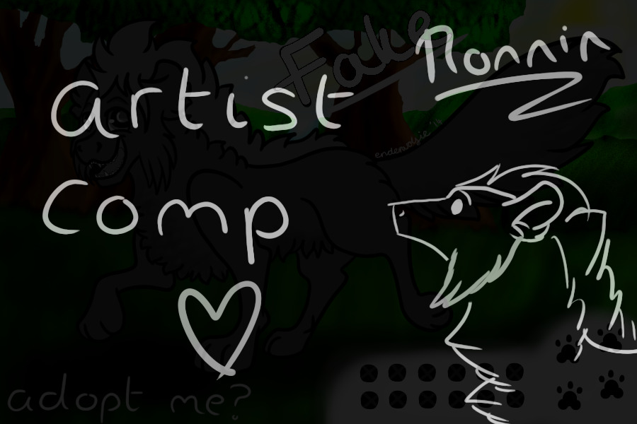 Ronnin Adopts Artist Competition! (Discontinued)