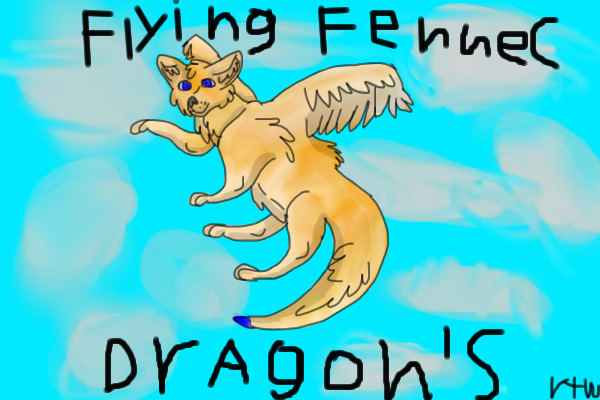 Flying Fennec Dragons (First adoptable up!) first come 1st
