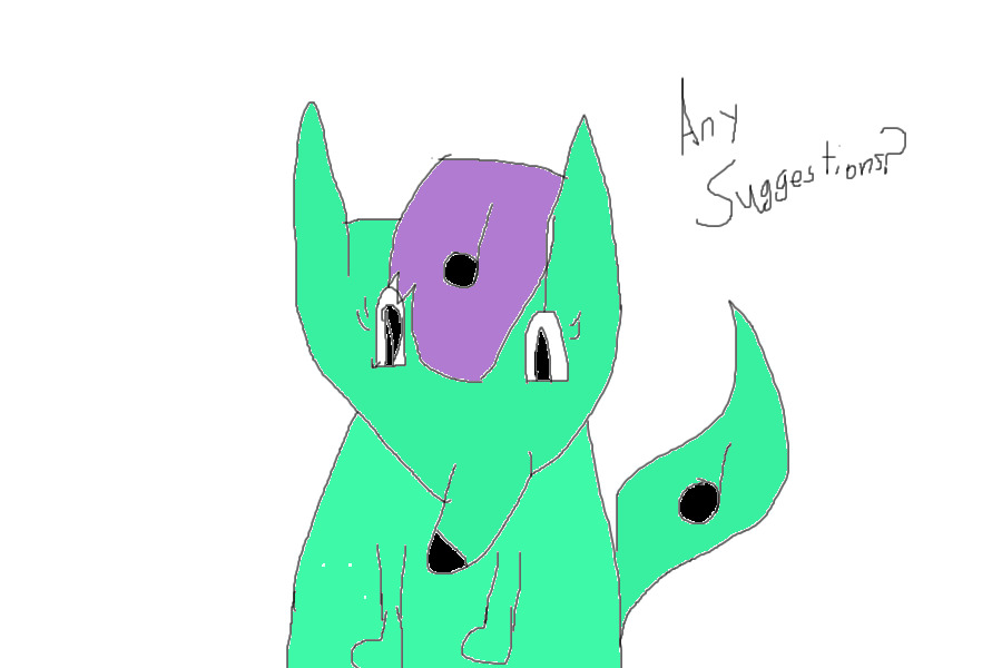 First drawing on Oekaki - Any suggestions?