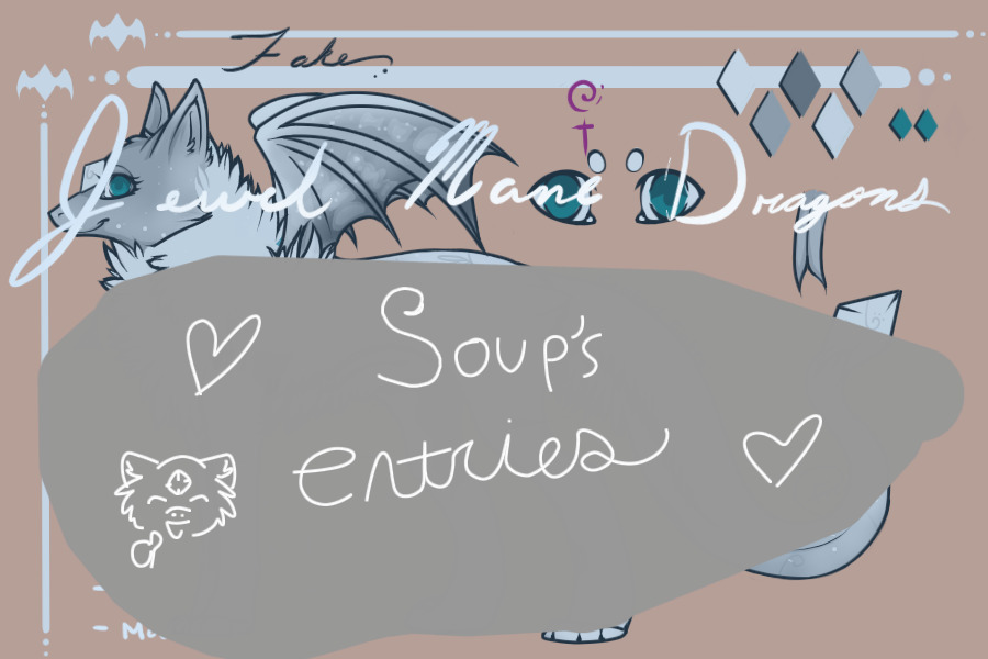 Soup's Entries