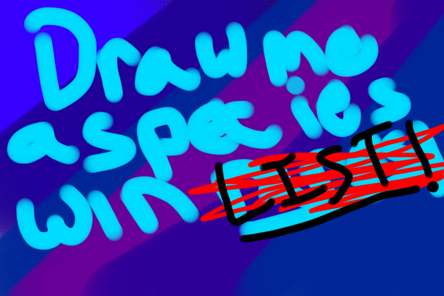 Draw me a species, 6 09 rares!
