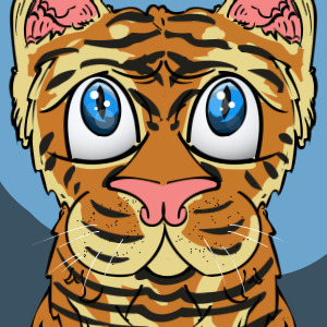 Tiger editable avatar