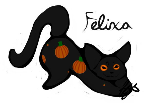 Felixa for Black-Cat-Halloween