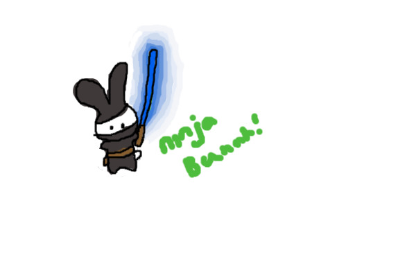 Ninja Jedi Bunnh! :D
