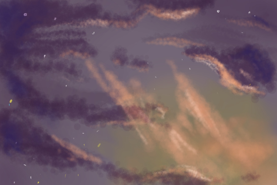 somebody should teach me how to draw clouds
