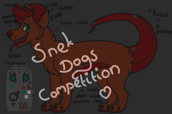 Snek Dogs artist competition