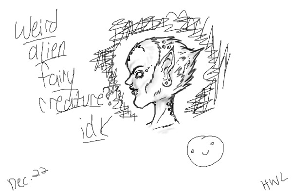 weird alien fairy creature thing?