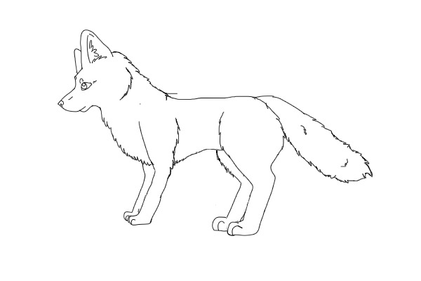 it's suppose to be a wolf