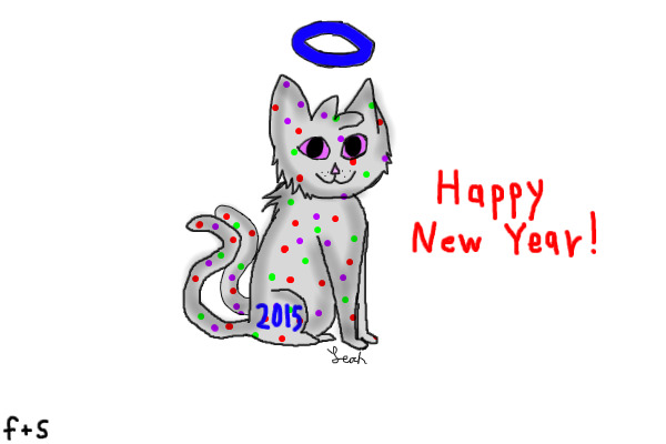 New Year Kitty!