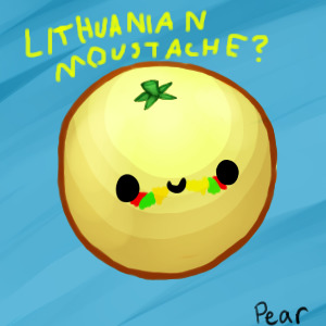 Lithuanian moustache?